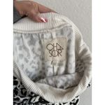 Chaser Women's XS Leopard Cozy Knit Drawstring Joggers Sweatpants Lounge Cozy Photo 8