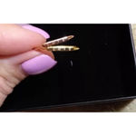 Boutique Dainty 14k‎ Gold Plated 925 Silver “LOVE” Bar Ring, Size 6 Photo 12