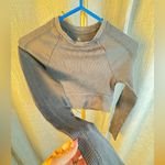 Aerie  Offline Big Chill Long Sleeve in Black Size Small Photo 7