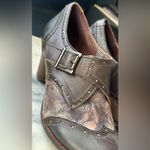 L’ARTISTE Gray Leather Spring Step renaissance Buckle Clog Velcro Sz 39/ 8 Photo 9