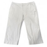 Old Navy Y2K  Chino Capris 14 – 200% Cotton Off‑White / Cream Photo 0