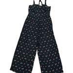 Madewell smocked cropped jumpsuit in flower toss Photo 10