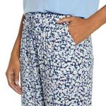 Gap Floral Print Pajama Pants - Blue and White Photo 0