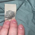 L.L.Bean Gorgeous Seafoam Green Linen Blazer! Photo 4