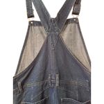 Wrangler Relaxed Fit Denim Overalls Blue Indigo Distressed barrel leg XL Photo 4
