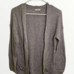 Jacqueline de Yong Long Sleeve Cardigan Gray Photo 0