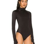 Anthropologie New. We Are HAH black 1-piece swim/bodysuit. Retails $240. Large Photo 2