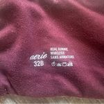 Aerie Real Sunnie Wireless Bra in size 32B Heather Deep Purple Photo 2