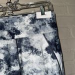 Soma  WKND leggings Leggings watercolor NEW XL high rise crop pull on stretch Photo 2