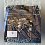 Miss Me NWOT Blue Flare & Wide Leg Jeans with Dimensional Fading Photo 7