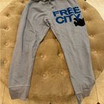 Freecity 3/4 flow Gray with Blue Logo sweatpants Photo 1