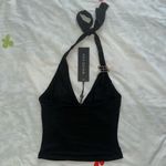 White Fox Boutique White Fox Broken Hearted Halter Top Photo 4