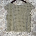 Talbots NWT Talbot Petite Beaded Silk Top Size 10 Sequin Embellished Blouse Formal Photo 3