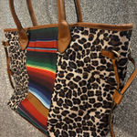 Animal and colorful print bag Photo 0