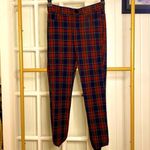 ZARA  Plaid Skinny Trouser Pants Photo 1
