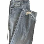 Kut From The Kloth Christine Jeans Straight Leg Stretch Denim Sz 18 Distressed Photo 0
