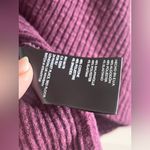 Free People Beach World Traveler Split Back Ribbed Pullover In Plum Photo 9