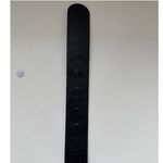 Chico's  Womens Black Leather and Silver Belt, Size L Photo 6