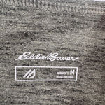 Eddie Bauer  Leggings Olive Green Black Zip Thigh Pockets Ankle Length Athletic M Photo 4