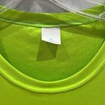 Lime Green Tech Shirt Woman's Short Sleeve Small Photo 1