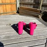 Open Edit Kaia Knot Platform Sandals in pink rouge size 7 spring summer preppy Photo 4