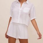 ASTR Evita Shorts in White Photo 0