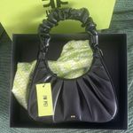 JW Pei Gabbi Ruched Hobo Handbag - Black Photo 9