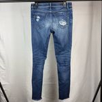 Buckle Black Label Blue Skinny Jeans Distressed Style Photo 4