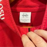 Vintage OSU Ohio State red zip front embroidered logo sweatshirt cardigan Size M Photo 6