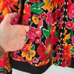 ZARA  |Multicolor Floral Bomber Jacket sz Large Photo 3