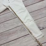 Madewell  Tall 10" High-Rise Skinny Jeans in Pure White Step-Hem Edition 34 Tall Photo 5