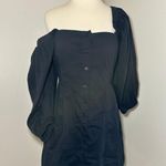 Danielle Bernstein Black Button Up Dress  Photo 0