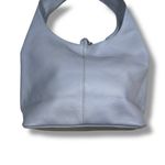 LAGGO Havana Hobo Shoulder Bag Blue Pebbled Leather Photo 5