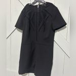 BCBGMAXAZRIA Black Short Sleeve Romper Photo 5