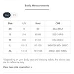 Berlook Contrast Triangle Halter Bikini Top ONLY 06 Black Size M Photo 7