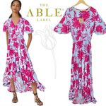 Anthropologie Abel the label floral smocked waist dress M Photo 1