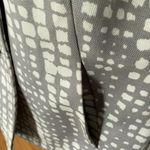 J.Crew Ruffle Collar Cropped Jacket Pewter Grey Linen Cotton Size 8 Medium M Photo 3