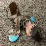 Azalea Wang Keeping It Real Chunky Heels Sandal Mermaid Size undefined Photo 6