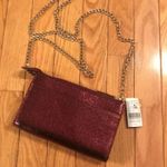 barney's new york  cherry metallic leather bag Photo 1