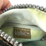 Kipling Keiko Crossbody Purse Shoulder Bag Olive Camouflage Nylon Monkey Charm Photo 5
