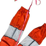 I am gia I.AM.GIA. Gwen Pant Size Large Orange and White Photo 7