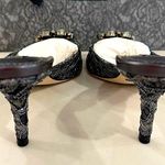 Dolce & Gabbana Lace and Crystal Slide Sandals Photo 3