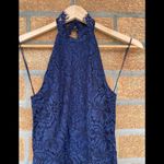 BB Dakota  RSVP navy blue lace dress size 2 Photo 2