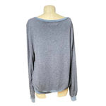 Wildfox Pizza Party Baggy Beach Jumper Sweater Blue Size Small Photo 4