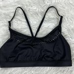 Victoria's Secret Victoria’s Secret Sport Black Laser Cut Scoop Neck Bra Photo 1