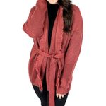 Bishop and Young NEW  fringe cardigan in currant orange/rust size small-medium Photo 1