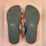 L'ATISTE Spring Step L'Artiste Novato Leather Multi Color Slingback Sandals Sz 41 flaw Photo 3