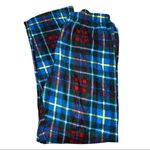 Totally pink brand blue and plaid fleece pj set Blue Size L Photo 2
