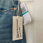 BLANK NYC  The Cooper Distressed Straight Jeans Blue Size 25 Photo 6