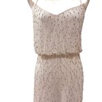 Adrianna Papell Adrianna Pappel Ivory Beaded Blouson Evening Gown Size 6 Photo 2